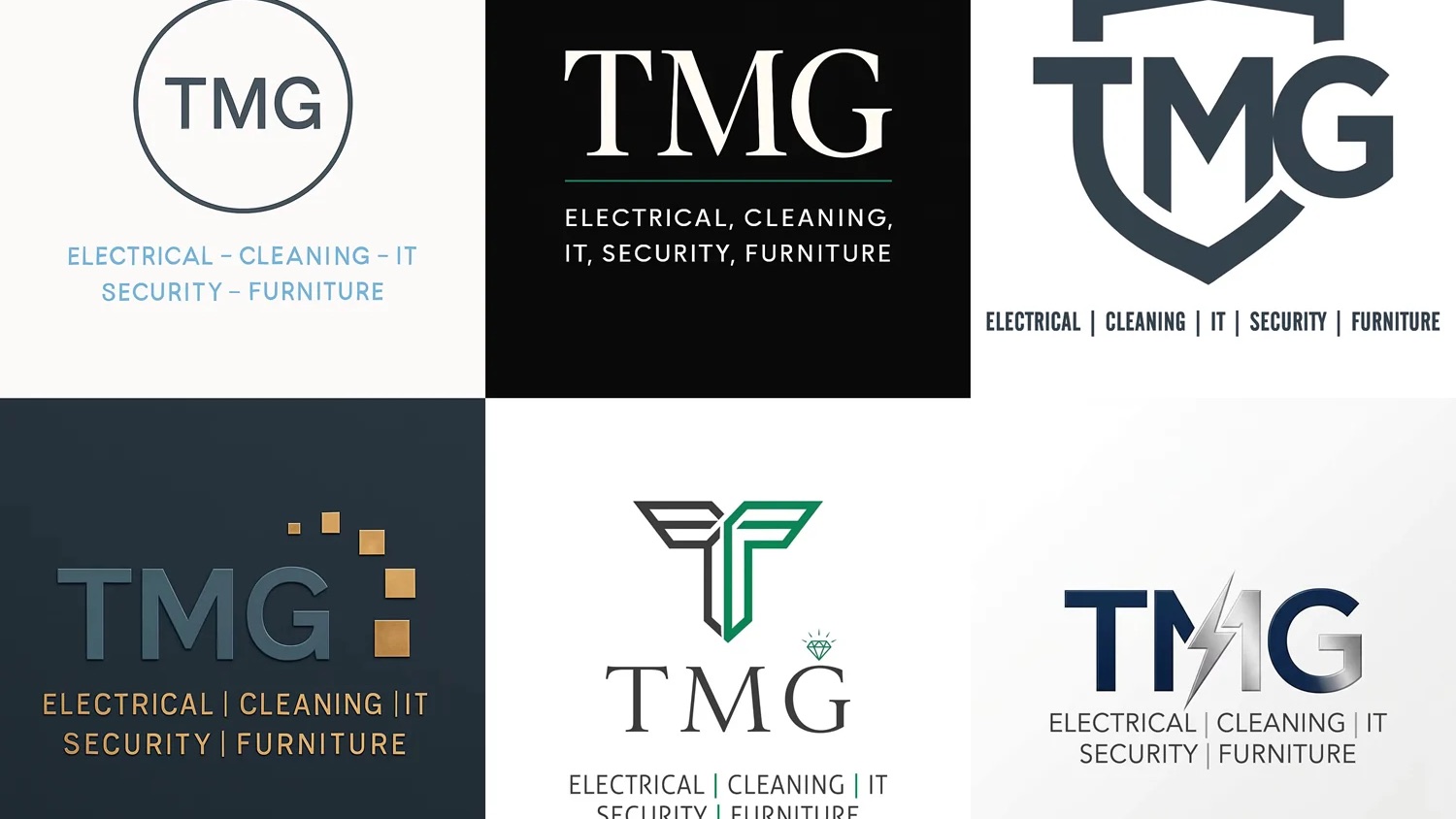 Logo & Graphic Design — logo concepts being designed on a tablet