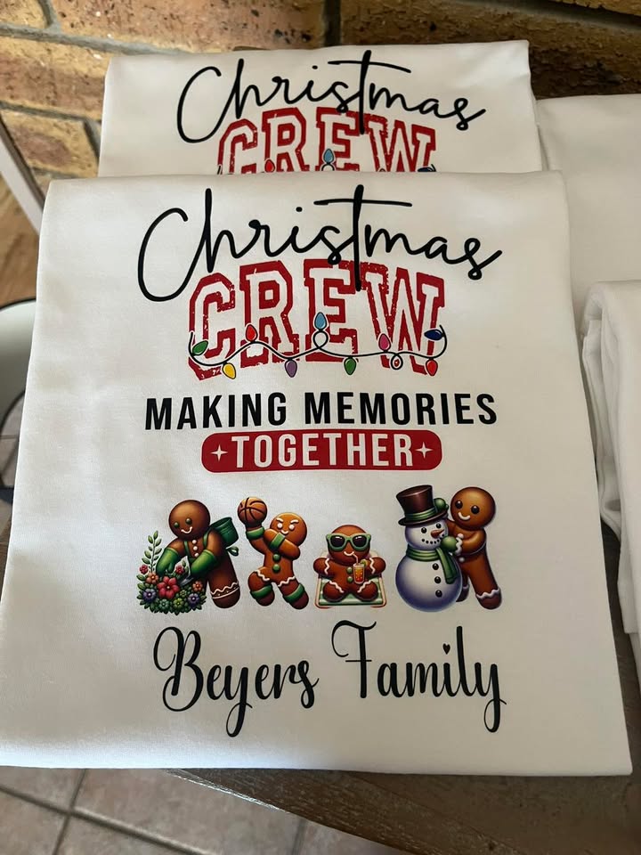 T-shirts for special events and occasions…