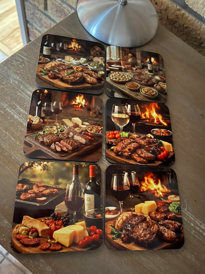 We printed these custom themed coasters for a client, and they came out beautifully. Whether it’s food, wine, sports, pets, branding, weddings, or something completely unique — we can print a theme that suits your style.